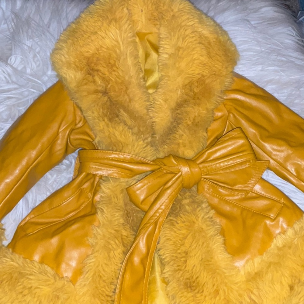 Mustard Yellow Coat - Picture 2 of 9